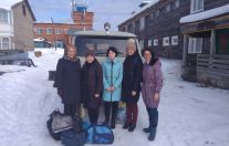 в сёлах Ёртом и Важгорт Удорского района, встретились с читателями