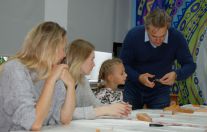 прошли два мастер-класса от Артема Чичкарева и Наталии Мелешевой,