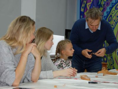 прошли два мастер-класса от Артема Чичкарева и Наталии Мелешевой,