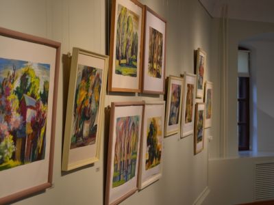 открытие персональной выставки  Татьяны Васильевой.