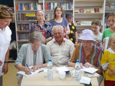 Встреча с читателями в Нёбдино
