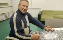  мастер-класс «Рисуем свободно» от художника Юрия Лисовского.